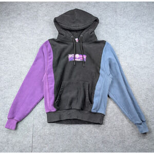 Apari Trash Taste Hoodie Mens XS Purple After Dark Box Logo Anime Podcast Promo